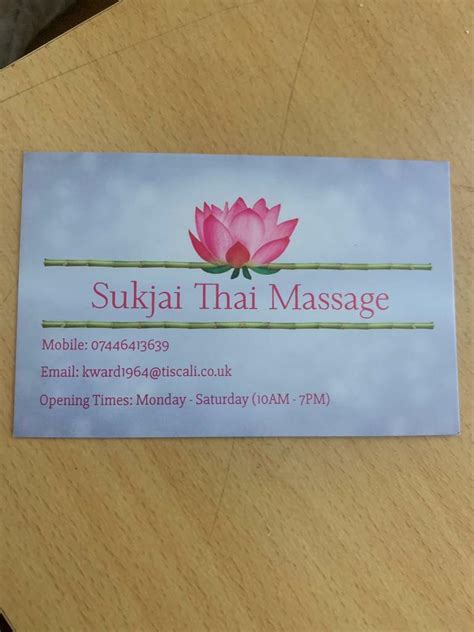 massage thetford|Sukjai Massage Thetford